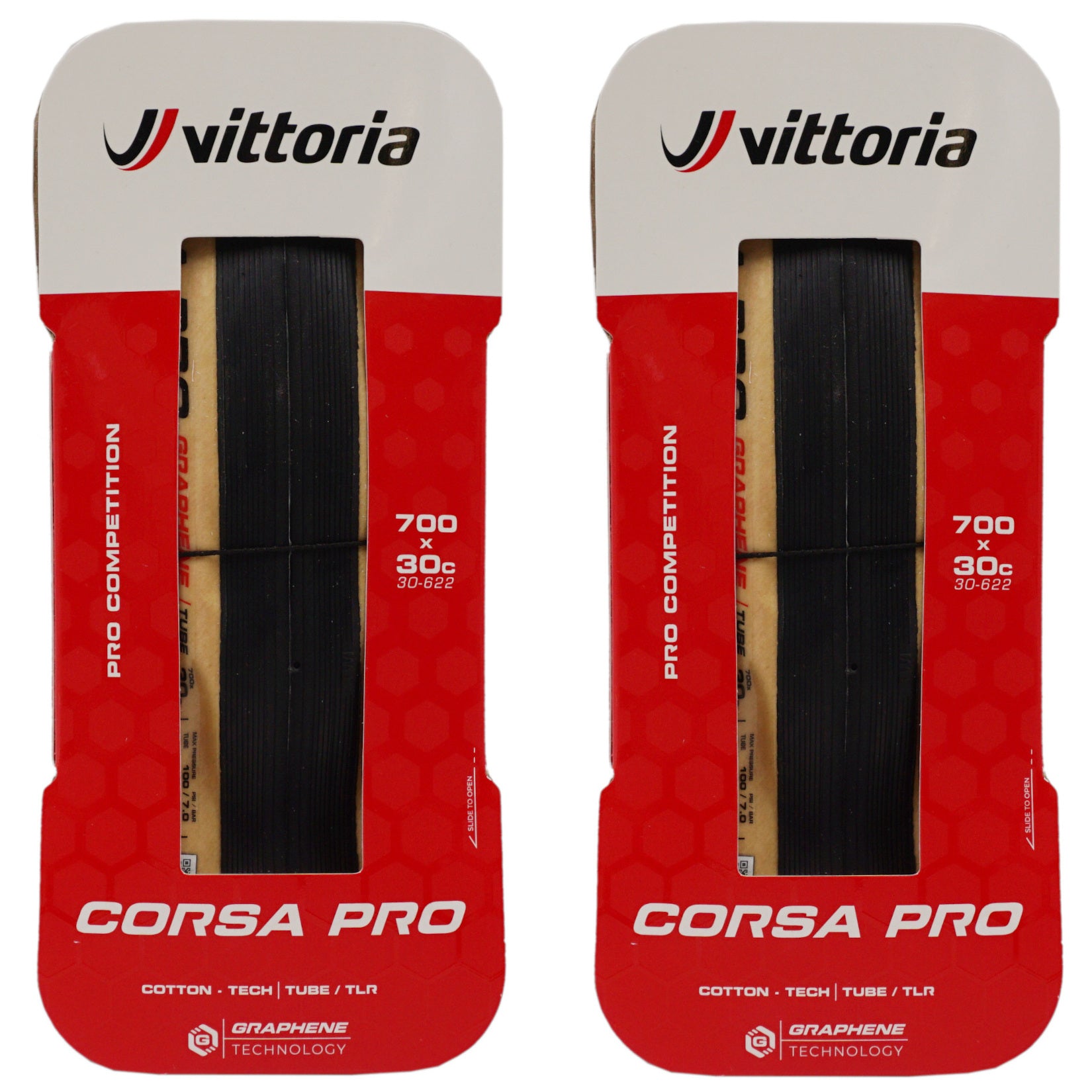 Vittoria Corsa Pro 700c Tanwall Tubeless TLR Race Tire