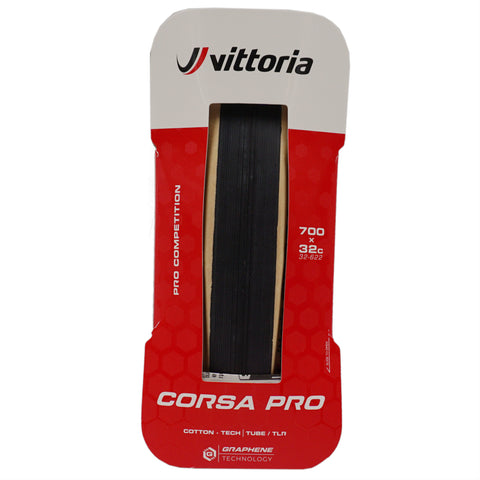 Image of Vittoria Corsa Pro 700c Tanwall Tubeless TLR Race Tire