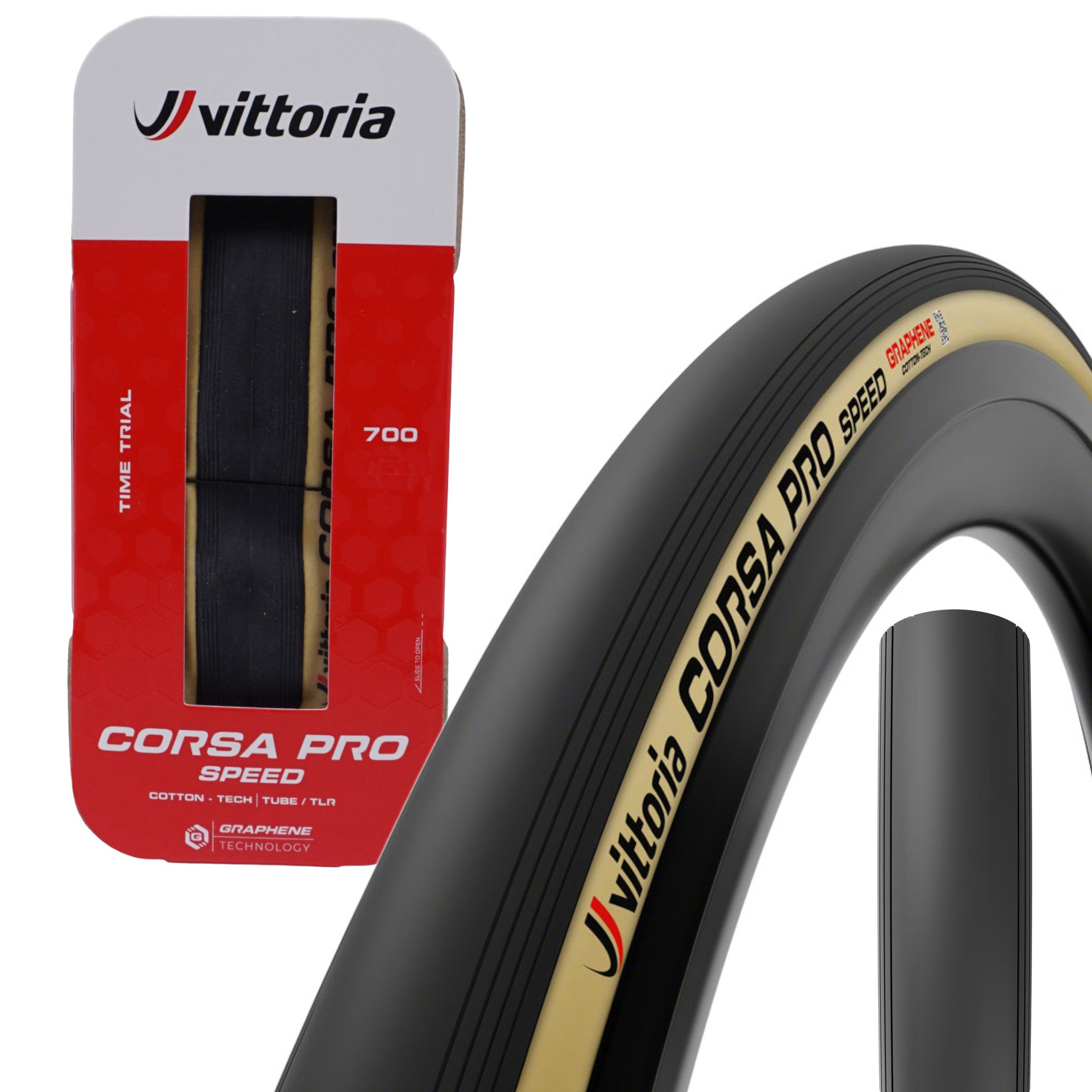 Vittoria Corsa Pro Speed 700c TLR Tubeless Tire