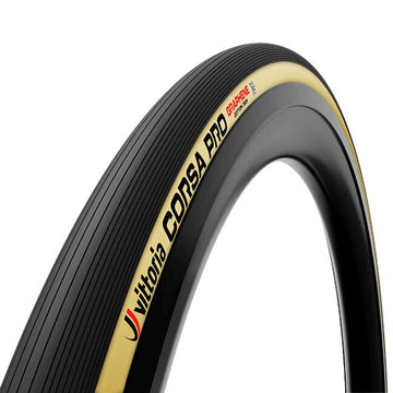 Vittoria Corsa Pro 700c Tanwall Tubeless TLR Race Tire - The Bikesmiths