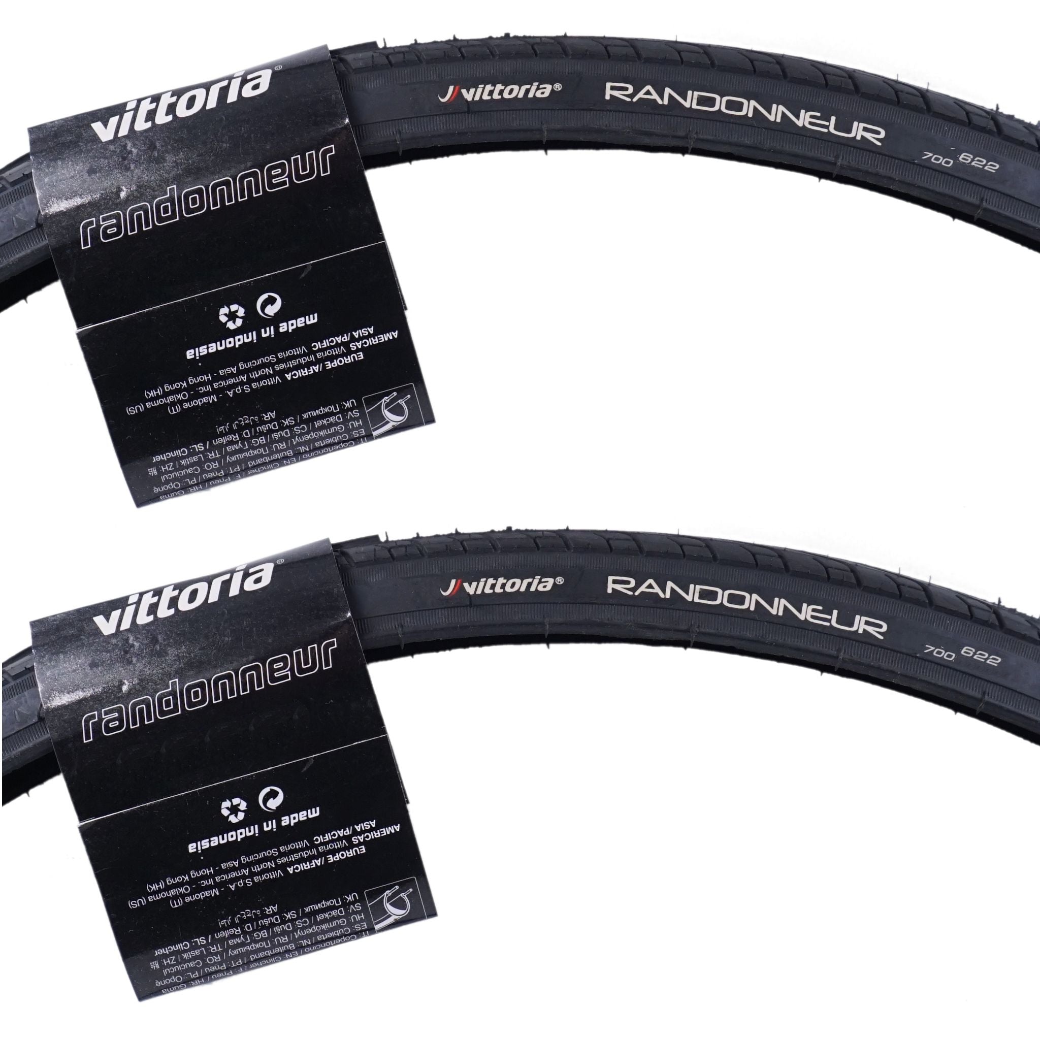 新品2本Vittoria Randonneur 700x35C fgfs Randonneur Reflective - City/Hybrid | Vittoria