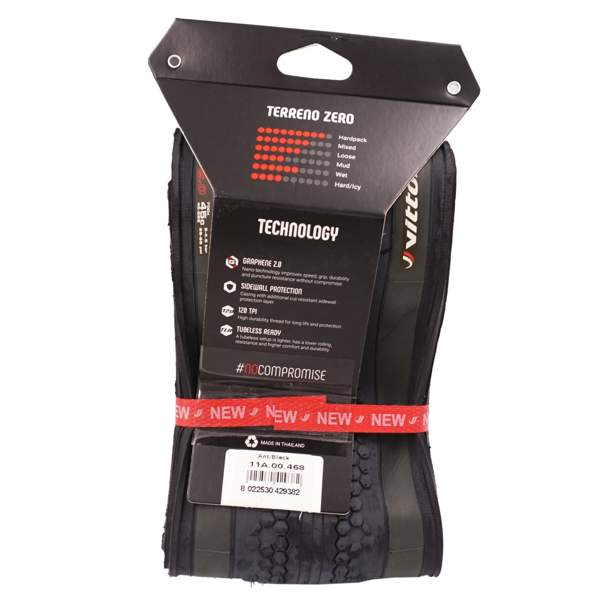 Vittoria Terreno Zero 700C Tubeless Ready Folding Tire - The Bikesmiths