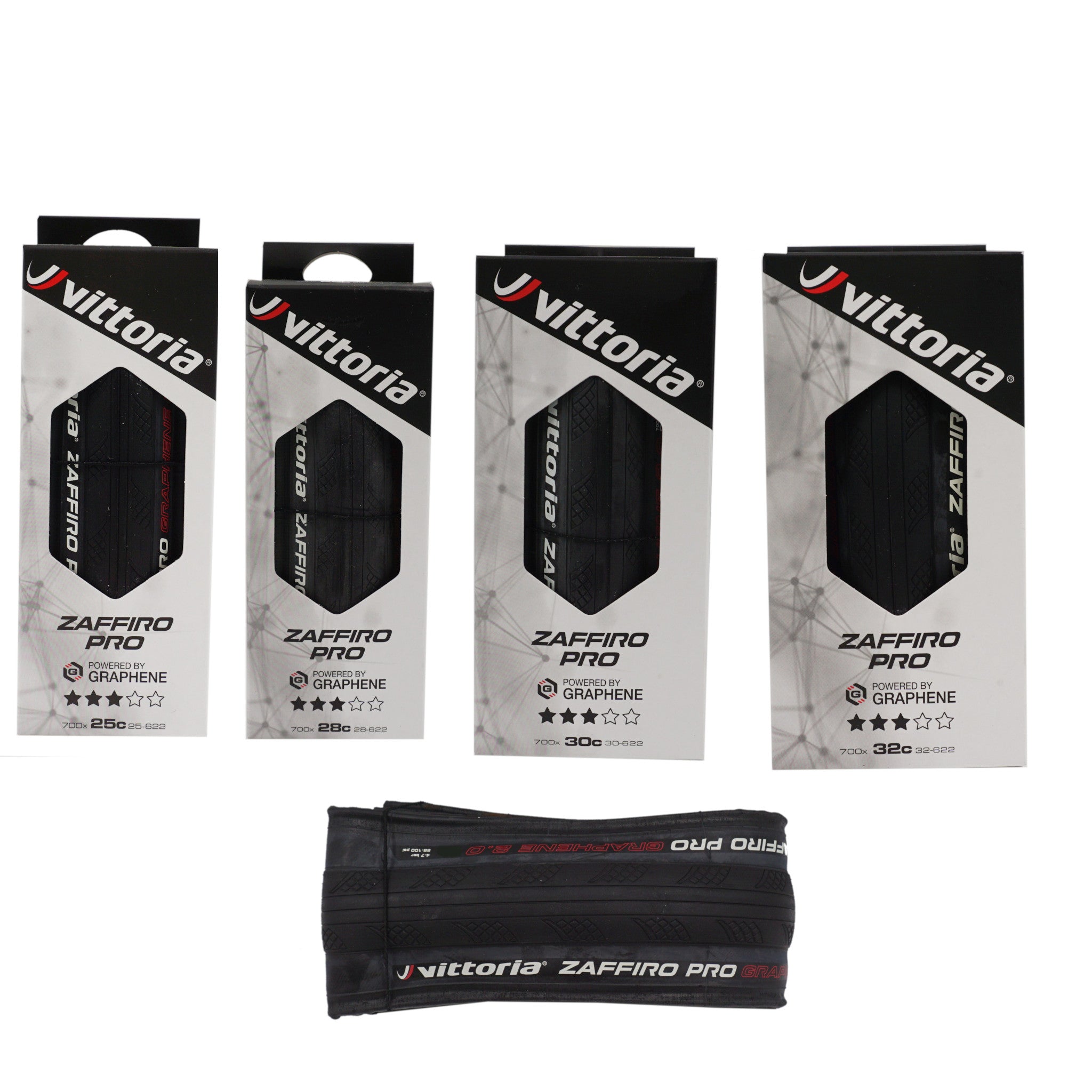 Vittoria Zaffiro Pro V G2.0 700c Road Bike Folding Tire | The