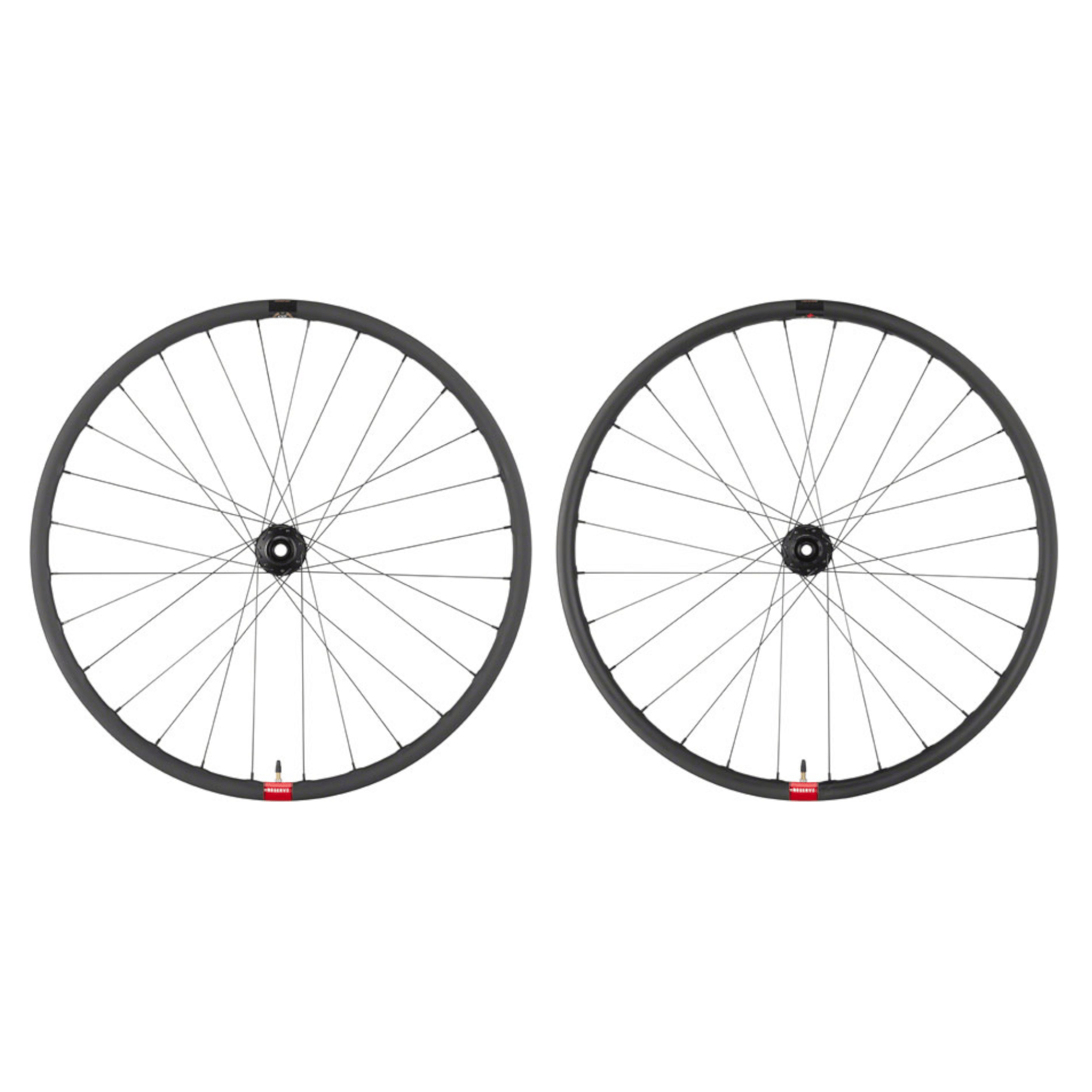 Reserve 28 XC Wheelset - 29-inch 15x110 Front 12x148 Rear DT 180 Boost Tubeless CenterLock XD