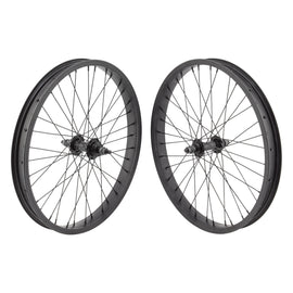 Wheel Master 20-inch Alloy Black BMX Wheelset ISO 406 - The Bikesmiths