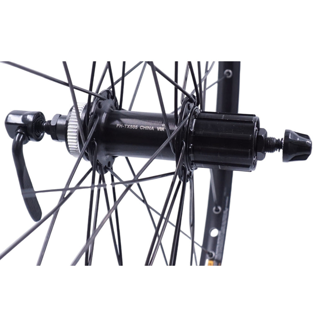26 Inch Rear WTB DX18 / Shimano TX505 Black QR Center Lock Disc 8-10 S ...
