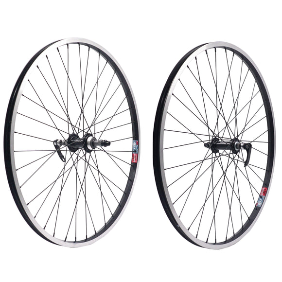 Weinmann 519 26-inch 9x100 Front 10x135 Rear QR Black Freewheel Mountain Bike Wheelset