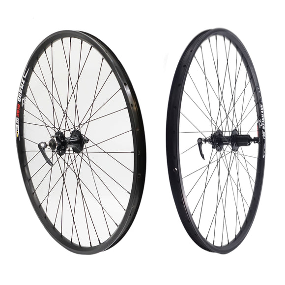 Wheelmaster Weinmann XM280 27.5 9x100 QR FRONT 10x135 QR REAR Shimano HG 6-bolt Disc Wheelset Wheelmaster