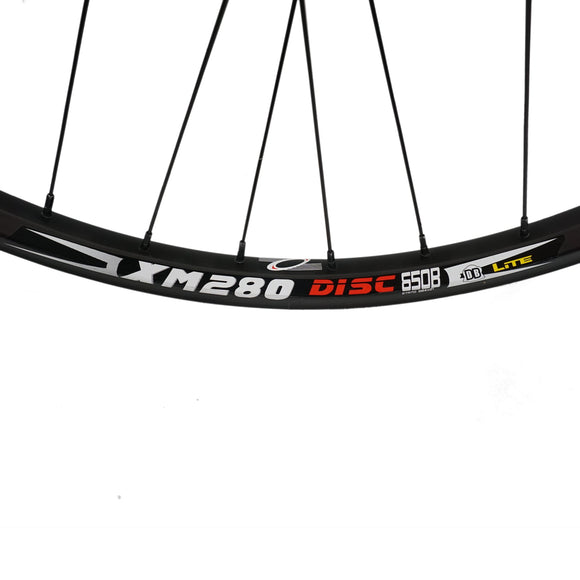 Wheelmaster Weinmann XM280 27.5 9x100 QR FRONT 10x135 QR REAR Shimano HG 6-bolt Disc Wheelset Wheelmaster