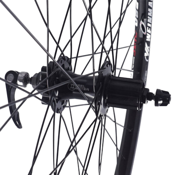 Wheelmaster Weinmann XM280 27.5 9x100 QR FRONT 10x135 QR REAR Shimano HG 6-bolt Disc Wheelset Wheelmaster