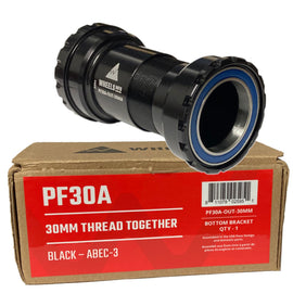 Wheels Manufacturing PF30A-OUT Frame to 30mm Bottom Bracket w-ABEC-3 Bearings - The Bikesmiths