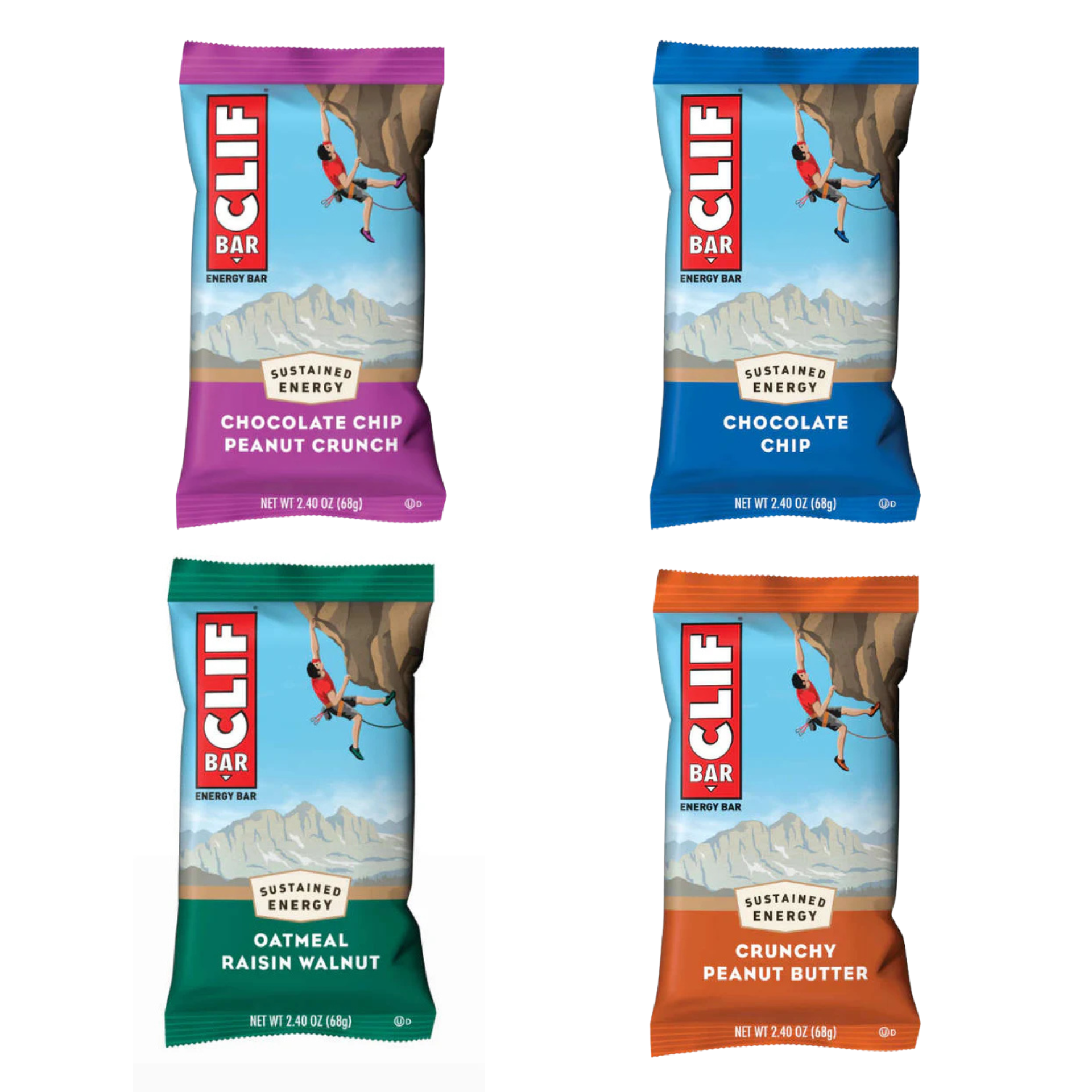 CLIF Bars Box of 12 | The Bikesmiths