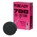 Beady Presta Tube 700x23-28 60mm Threaded Valve-1