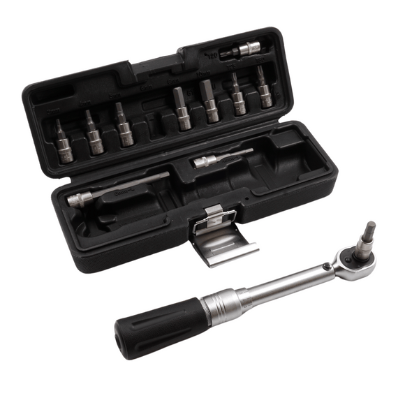 Cyclists Choice YC-635 3-15Nm Torque Wrench Ratchet Set with bits