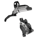 SRAM Maven Ultimate Stealth Disc Brake and Lever Post Mount 4 Piston Aluminum Lever Titanium Hardware Black/Silver A1-1