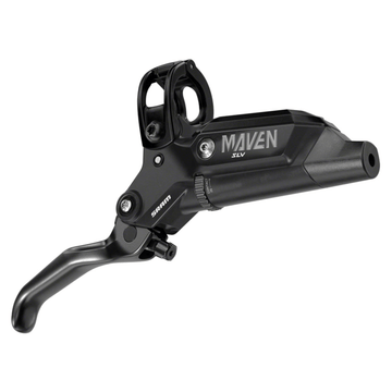 SRAM Maven Silver Disc Brake and Lever - Post Mount 4-Piston Aluminum Lever SS Hardware Black A1 - The Bikesmiths