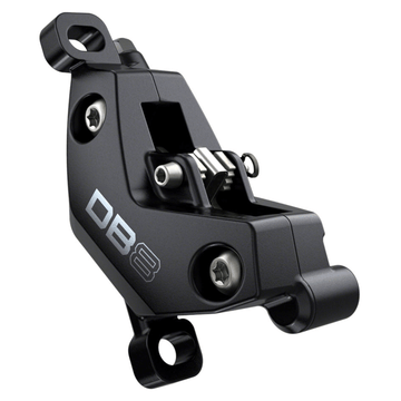 SRAM DB8 Disc Brake Caliper - Mineral Oil Caliper Post Mount 4-Piston Diffusion Black - The Bikesmiths