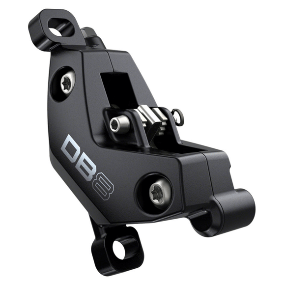 SRAM DB8 Disc Brake Caliper - Mineral Oil Caliper Post Mount 4-Piston Diffusion Black
