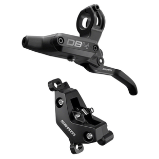 SRAM DB4 Disc Brake and Lever - Post Mount 4-Piston Aluminum Lever Diffusion Black A1