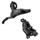 SRAM DB4 Disc Brake and Lever - Post Mount 4-Piston Aluminum Lever Diffusion Black A1-5