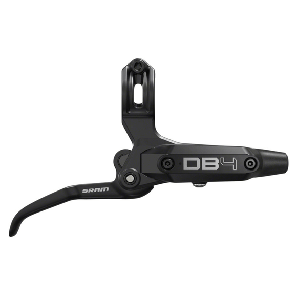 SRAM DB4 Disc Brake and Lever - Post Mount 4-Piston Aluminum Lever Diffusion Black A1