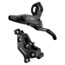 SRAM DB6 Disc Brake and Lever - Post Mount 4-Piston Aluminum Lever Diffusion Black A1-1