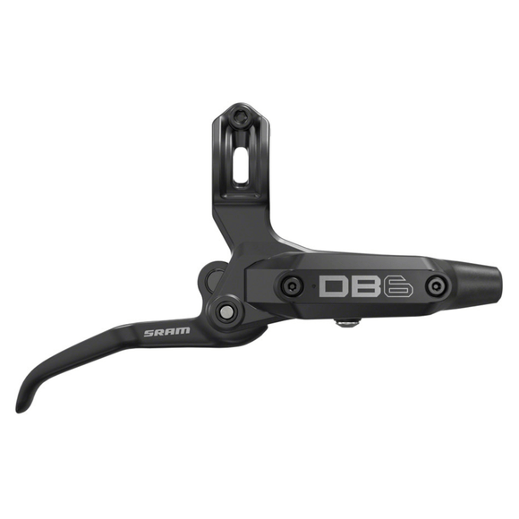 SRAM DB6 Disc Brake and Lever - Post Mount 4-Piston Aluminum Lever Diffusion Black A1