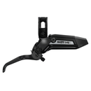 SRAM Motive Silver Disc Brake and Lever - Post Mount 4-Piston Aluminum Lever Black A1-3