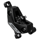 SRAM Motive Silver Disc Brake and Lever - Post Mount 4-Piston Aluminum Lever Black A1-4