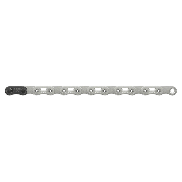 SRAM XX SL Eagle T-Type Flattop Chain - 12-Speed 126 Links Hollow Pin Includes PowerLock Connector PVD Coated