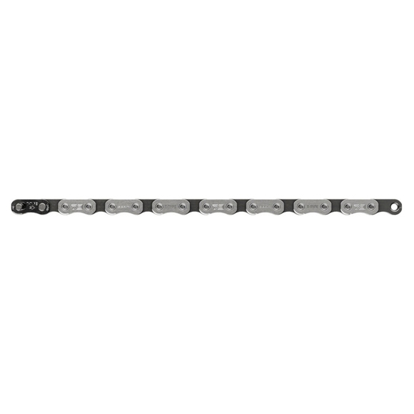 SRAM Eagle 70 T-Type Flattop Chain - 12-Speed 126 Links Solid Pin Includes PowerLock Connector Silver/Black