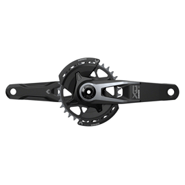 SRAM X0 Eagle T-Type Wide Crankset - 12-Speed 32t Chainring Direct Mount 2-Guards DUB Spindle Interface Black V2