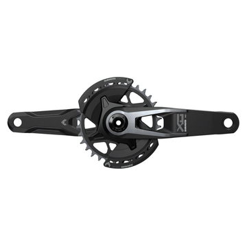 SRAM X0 Eagle T-Type Wide Crankset - 12-Speed 32t Chainring Direct Mount 2-Guards DUB Spindle Interface Black V2 - The Bikesmiths