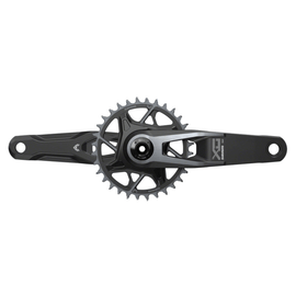 SRAM X0 Eagle T-Type Wide Crankset - 12-Speed 32t Chainring Direct Mount 2-Guards DUB Spindle Interface Black V2 - 0