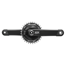 SRAM XX Eagle T-Type AXS Power Meter Wide Crankset - 12-Spd 32t Chainring DM Thread Mount PM Spider DUB Spindle Interface