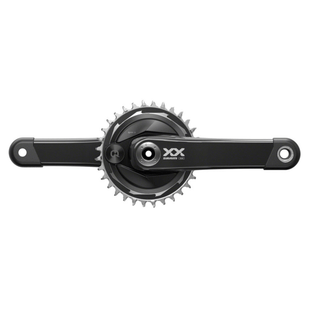 SRAM XX Eagle T-Type AXS Power Meter Wide Crankset - 12-Spd 32t Chainring DM Thread Mount PM Spider DUB Spindle Interface