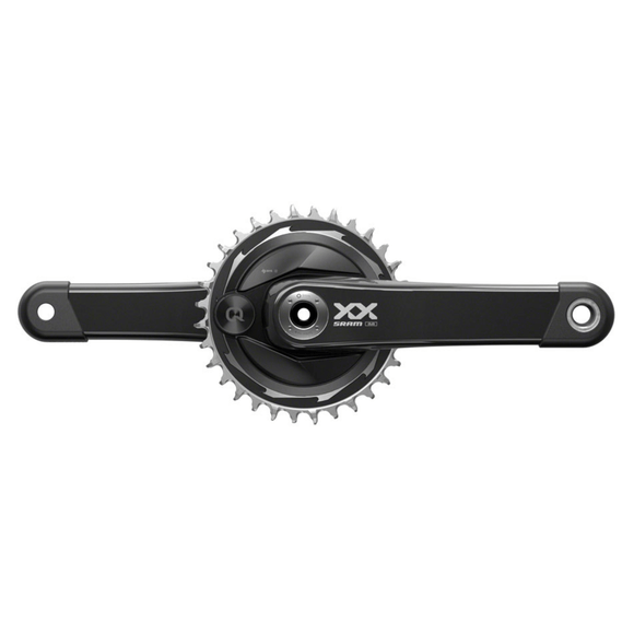 SRAM XX Eagle T-Type AXS Power Meter Wide Crankset - 12-Spd 32t Chainring DM Thread Mount PM Spider DUB Spindle Interface