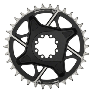 SRAM X0 Eagle T-Type Direct Mount Chainring - 12-Speed 8-Bolt Direct Mount 3mm Offset Aluminum Black D1