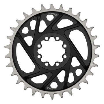 SRAM XX Eagle T-Type Direct Mount Chainring - 12-Speed 8-Bolt Direct Mount 3mm Offset Aluminum Black D1 - The Bikesmiths