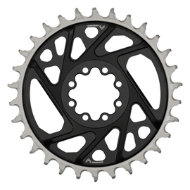 SRAM XX Eagle T-Type Direct Mount Chainring - 12-Speed 8-Bolt Direct Mount 3mm Offset Aluminum Black D1 - 0