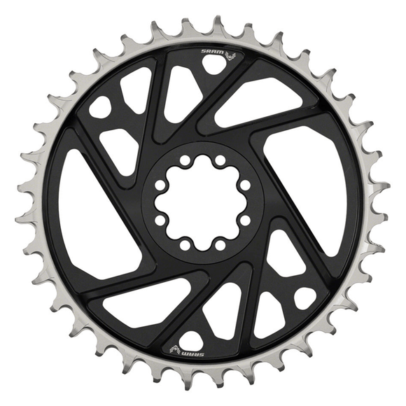 SRAM XX Eagle T-Type Direct Mount Chainring - 12-Speed 8-Bolt Direct Mount 3mm Offset Aluminum Black D1