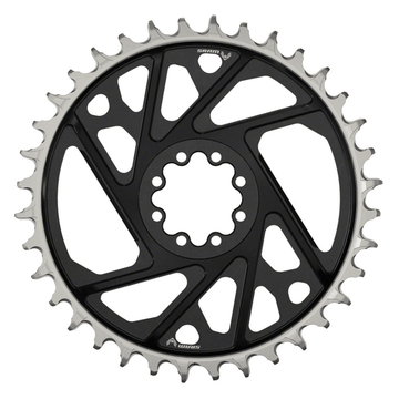 SRAM XX Eagle T-Type Direct Mount Chainring - 12-Speed 8-Bolt Direct Mount 3mm Offset Aluminum Black D1 - The Bikesmiths