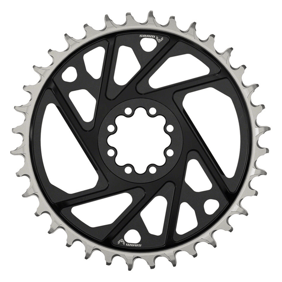 SRAM XX Eagle T-Type Direct Mount Chainring - 12-Speed 8-Bolt Direct Mount 3mm Offset Aluminum Black D1
