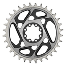 SRAM XX SL Eagle T-Type Direct Mount Chainring - 12-Speed 8-Bolt Direct Mount 0mm Offset Aluminum Black/Silver D1-1