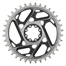 SRAM XX SL Eagle T-Type Direct Mount Chainring - 12-Speed 8-Bolt Direct Mount 0mm Offset Aluminum Black/Silver D1-3