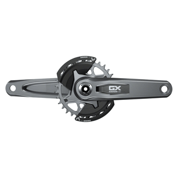 SRAM GX Eagle T-Type Wide Crankset - 12-Speed 32t Chainring Direct Mount 2-Guards DUB Spindle Interface Dark Polar - The Bikesmiths