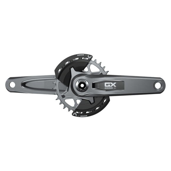 SRAM GX Eagle T-Type Wide Crankset - 12-Speed 32t Chainring Direct Mount 2-Guards DUB Spindle Interface Dark Polar