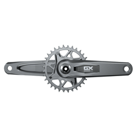 SRAM GX Eagle T-Type Wide Crankset - 12-Speed 32t Chainring Direct Mount 2-Guards DUB Spindle Interface Dark Polar - 0