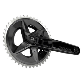 SRAM Rival AXS Wide Power Meter Crankset - 12-Speed, 43/30t Yaw, 94 BCD, DUB Spindle Interface, Black, D1 - 0