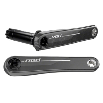 SRAM RED Crank Arm Assembly - 12-Speed, 8-Bolt Direct Mount, DUB Spindle Interface, Natural Carbon, E1 SRAM